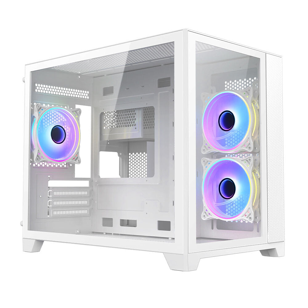 VIDA Akira - MicroATX Mini Tower Case in White