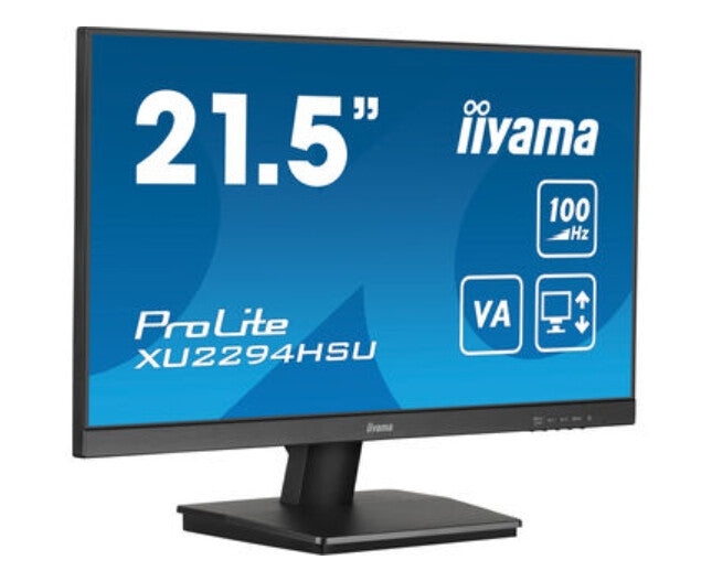 iiyama ProLite XU2294HSU-B6 - 54.6 cm (21.5&quot;) - 1920 x 1080 pixels FHD LCD Monitor