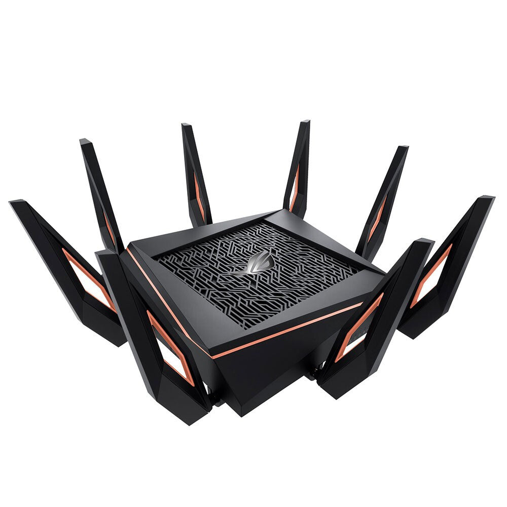 ASUS GT-AX11000 - Gigabit Ethernet Tri-band (2.4 GHz / 5 GHz / 5 GHz) wireless router in Black