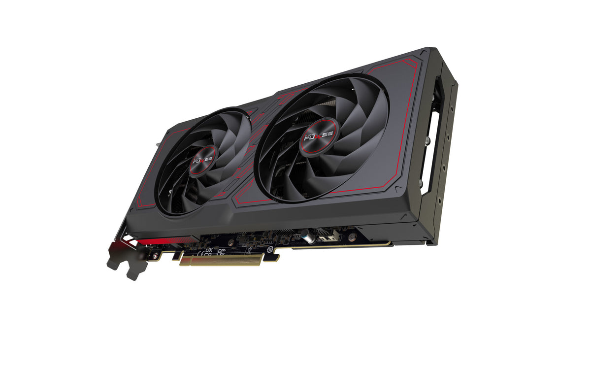 Sapphire PULSE - AMD 16 GB GDDR6 Radeon RX 7600 XT graphics card