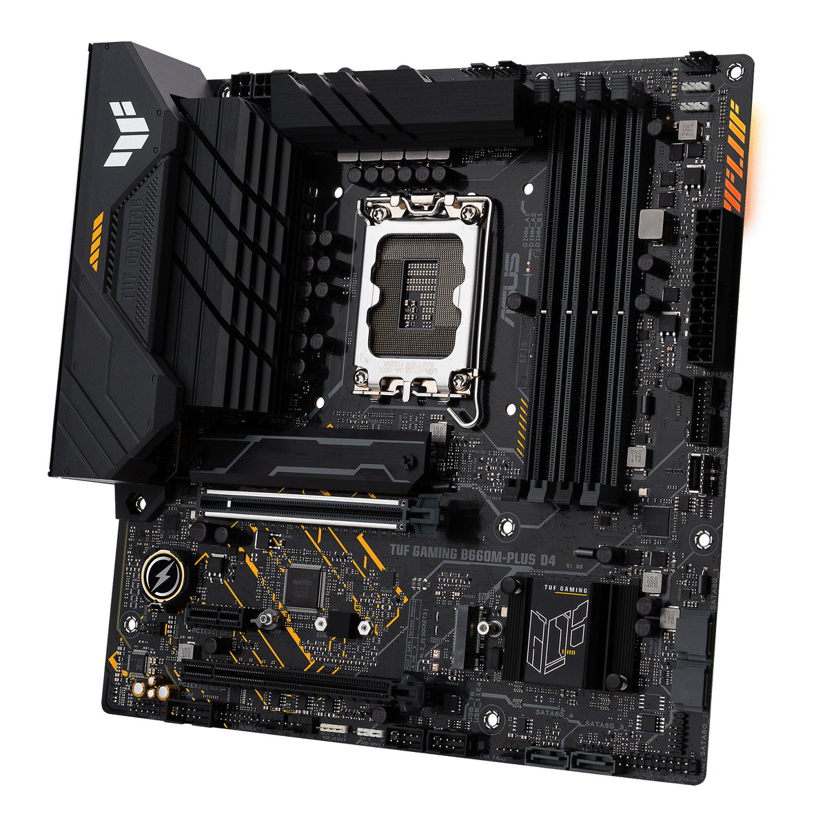 ASUS TUF GAMING B660M- PLUS D4 micro ATX motherboard - Intel B660 LGA 1700