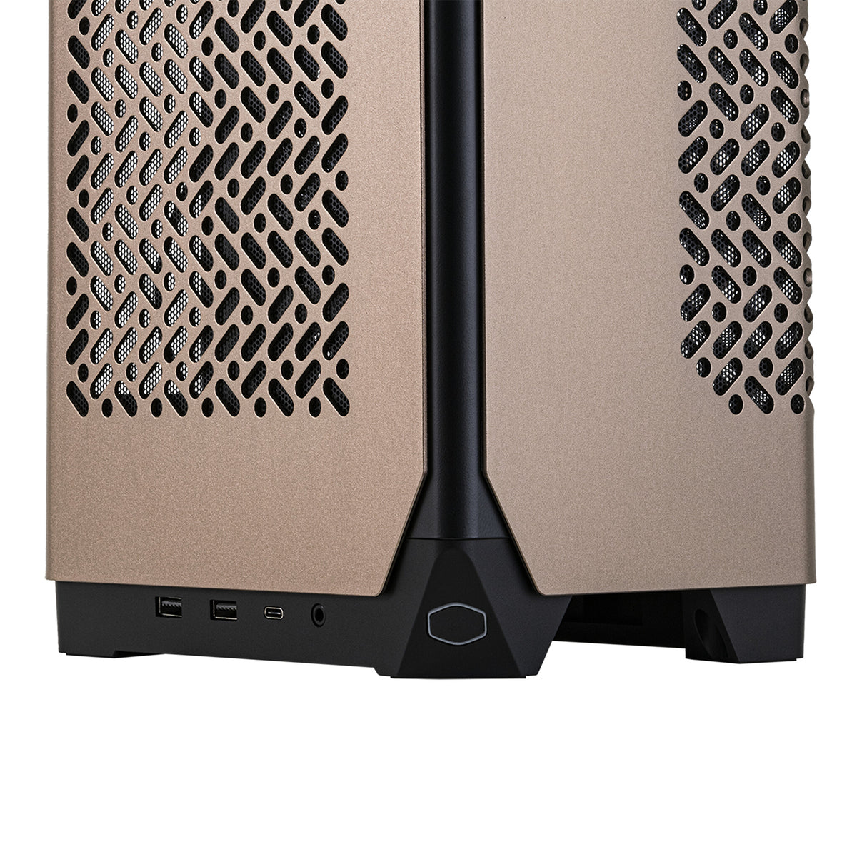 Cooler Master NCORE 100 MAX - ITX SFF Tower Case in Bronze w/ 850W SFX Gold PSU