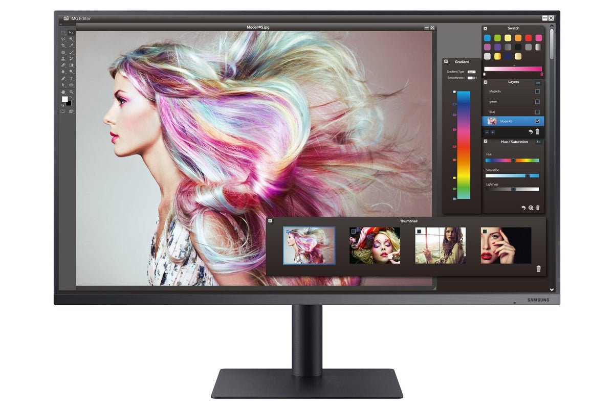 Samsung TU87F 81.3 cm (32&quot;) 3840 x 2160 pixels 4K Ultra HD LED Black Monitor