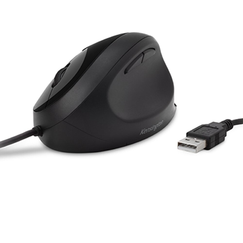 Kensington Pro Fit Ergo Wired Mouse - 3,200 DPI