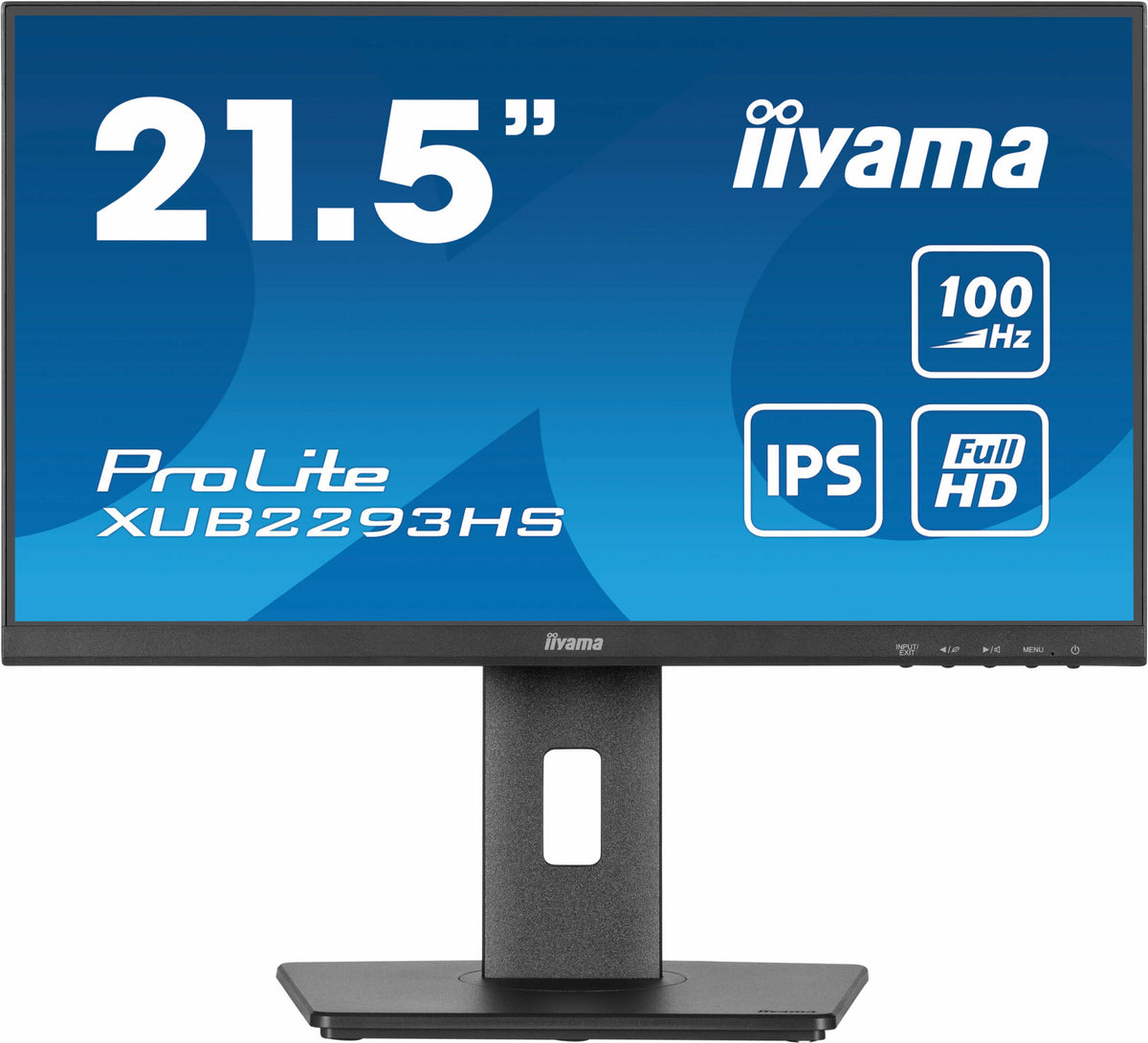 iiyama ProLite XUB2293HS-B6 - 54.6 cm (21.5&quot;) - 1920 x 1080 pixels Full HD LED Monitor