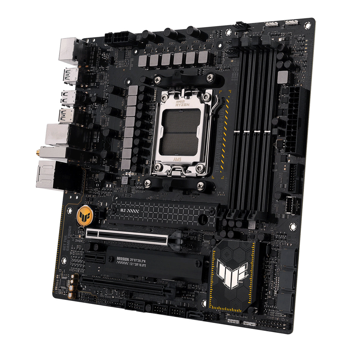 ASUS TUF GAMING B650M-PLUS WIFI micro ATX Motherboard - AMD B650 Socket AM5