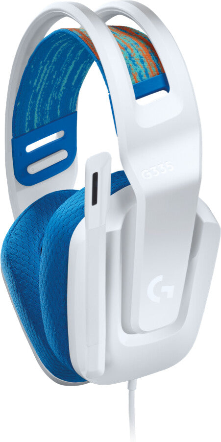 Logitech G - G335 Wired Gaming Headset in White