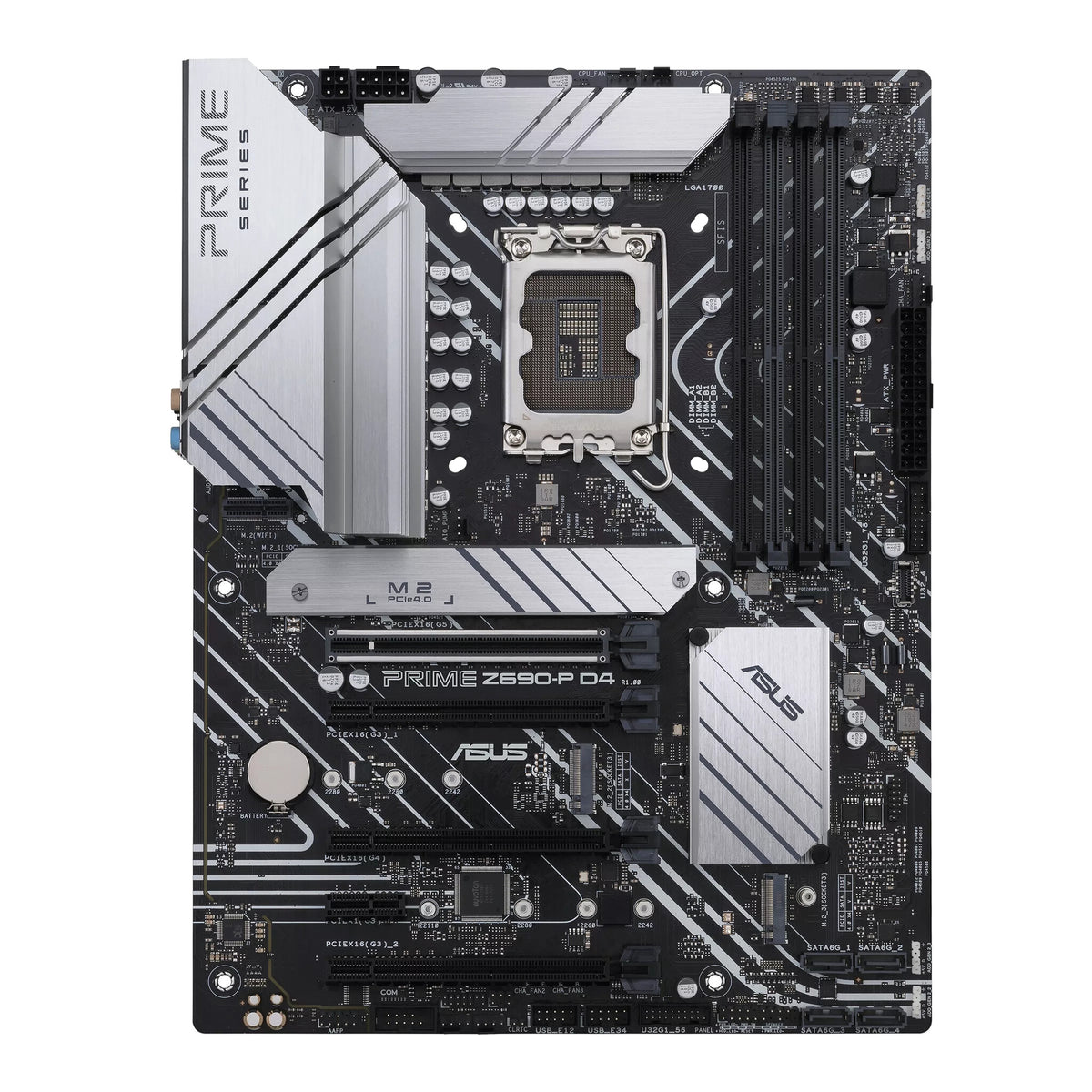 ASUS PRIME Z690-P D4-CSM ATX motherboard - Intel Z690 LGA 1700