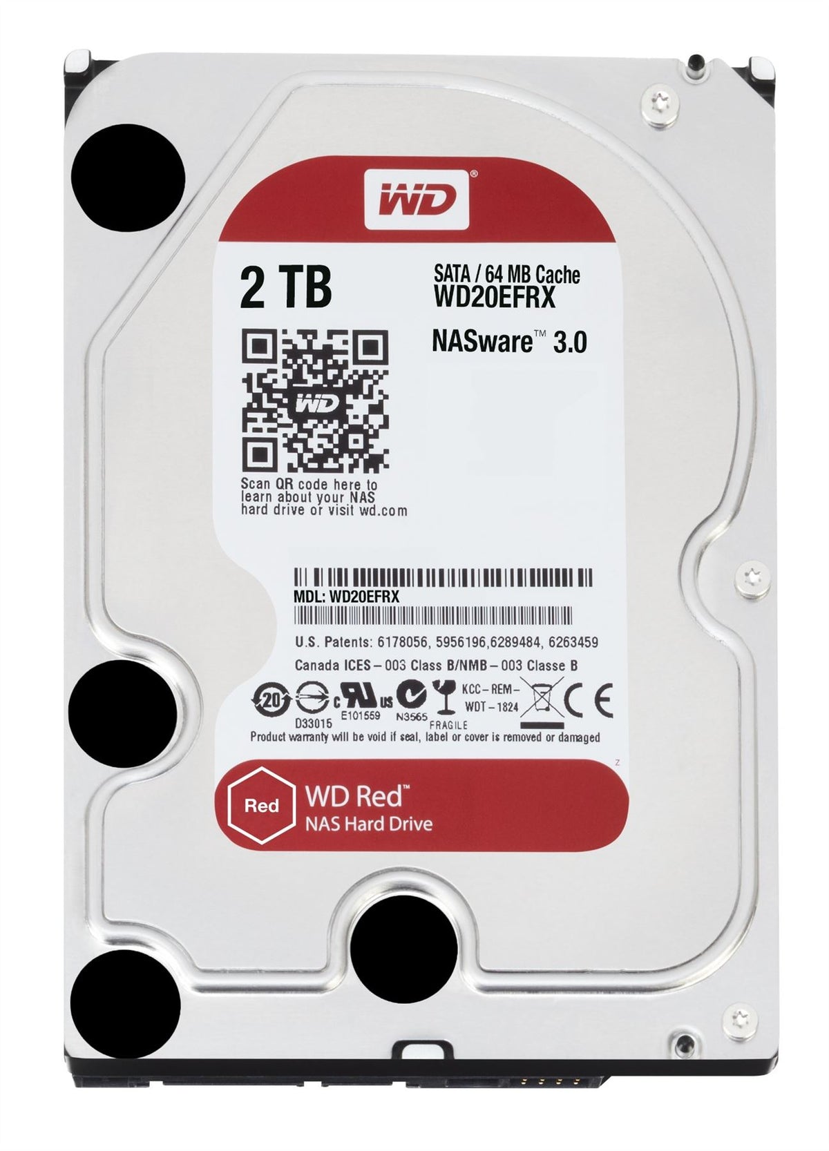 Western Digital Red 3.5&quot; 2 TB Serial ATA III