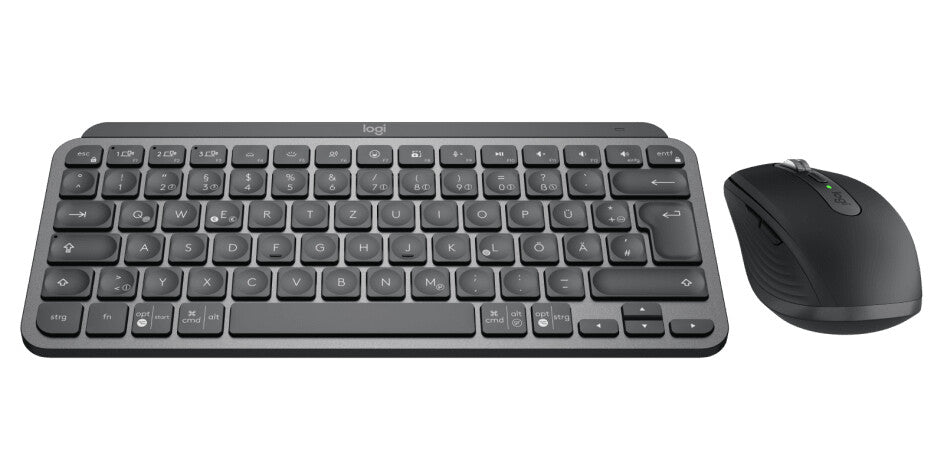 Logitech MX Keys Mini Combo for Business -  RF Wireless + Bluetooth Mouse + Wireless Mini Keyboard