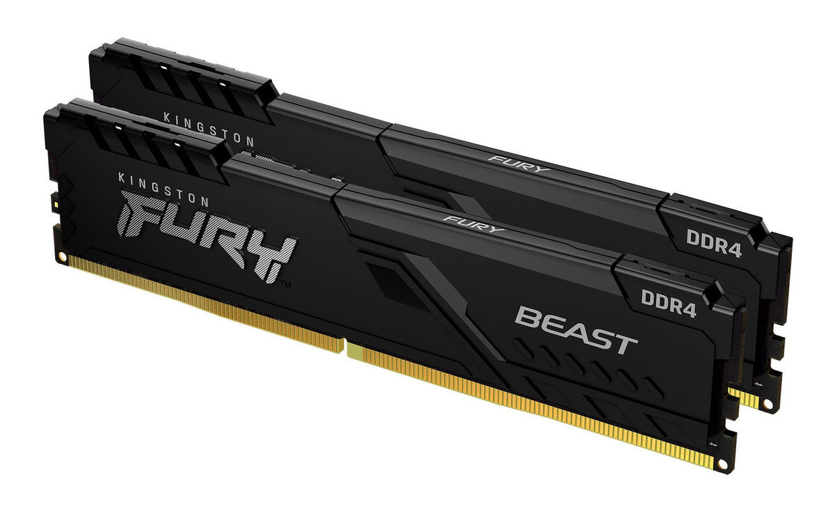 Kingston Technology FURY Beast Black - 32 GB 2 x 16 GB 3200MT/s DDR4 memory module