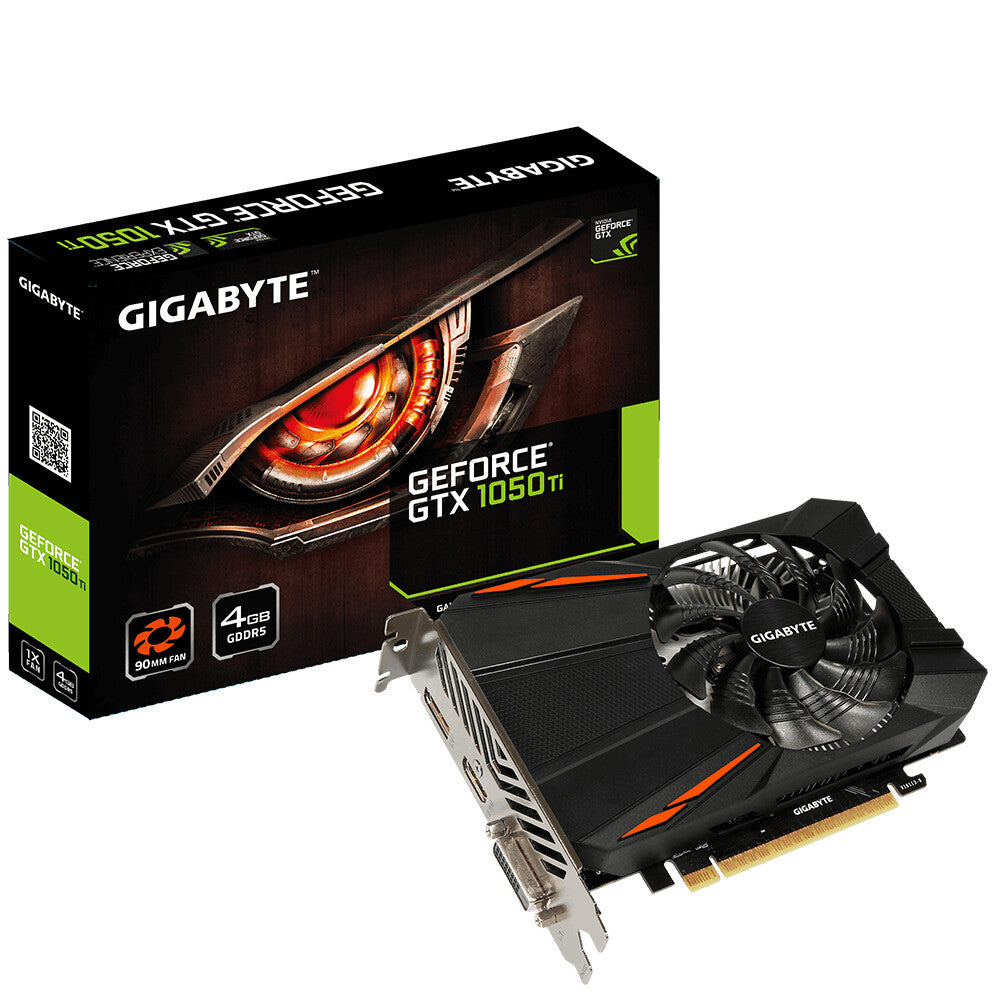 GIGABYTE - NVIDIA 4 GB GDDR5 GeForce GTX 1050 Ti graphics card