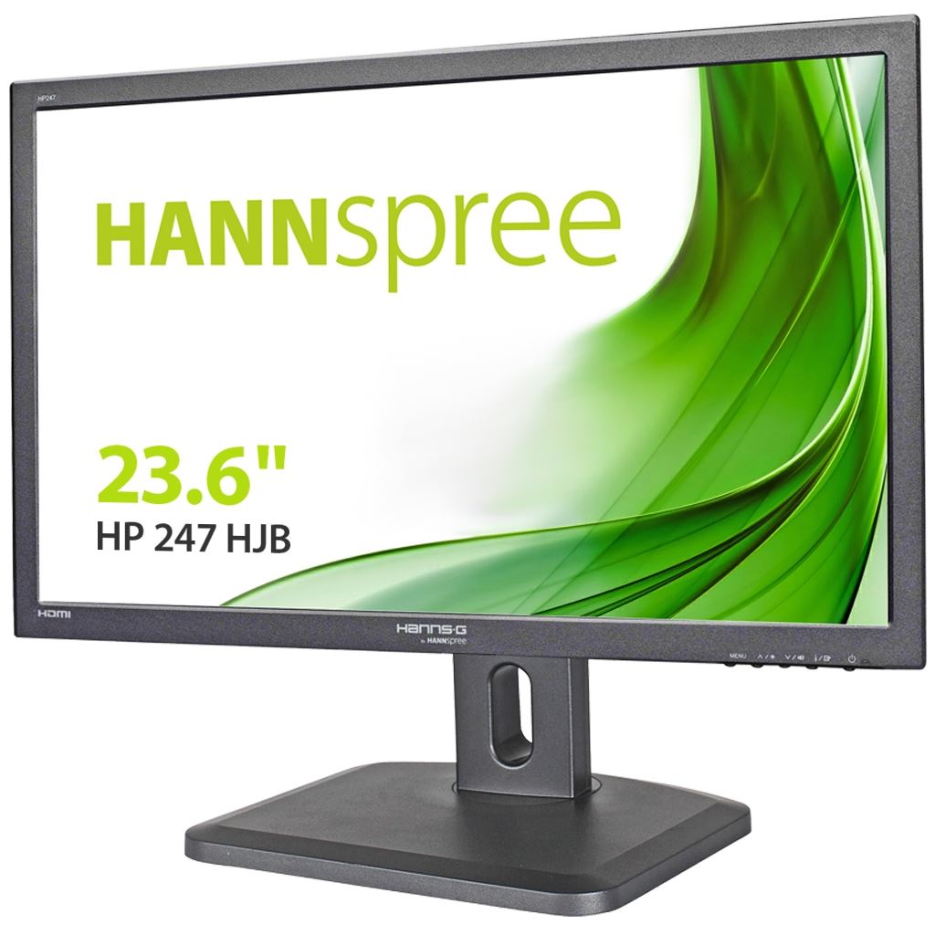 Hannspree Hanns.G HP 247 HJB 59.9 cm (23.6&quot;) 1920 x 1080 pixels Full HD LED Black Monitor