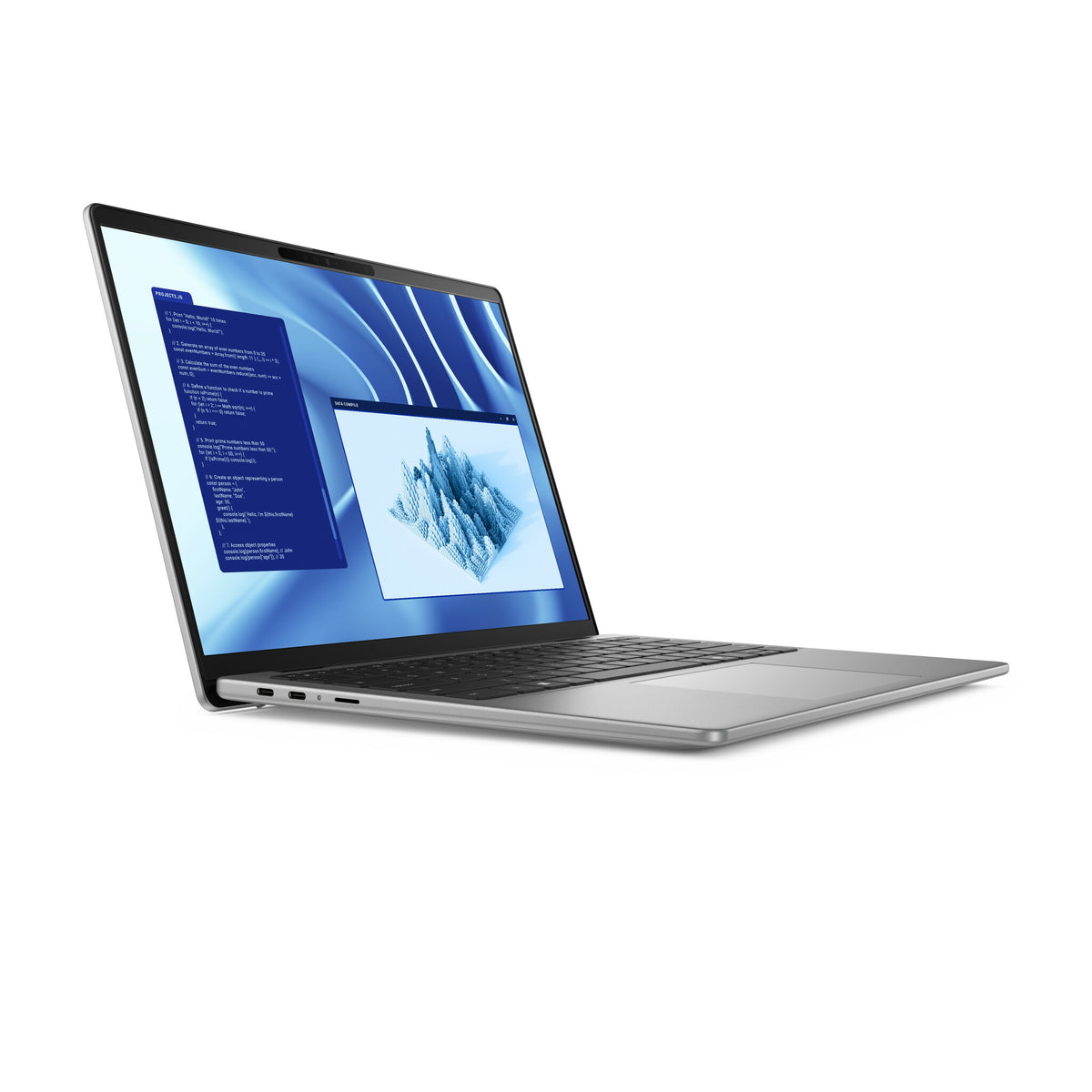 DELL Latitude 7455 Laptop - 35.6 cm (14&quot;) - Touchscreen - Qualcomm Snapdragon X1P-64-100 - 16 GB LPDDR5x-SDRAM - 512 GB SSD - Wi-Fi 7 - Windows 11 Pro - Grey