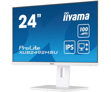 iiyama XUB2492HSU-W6 - 60.5 cm (23.8&quot;) - 1920 x 1080 pixels FHD LED Monitor