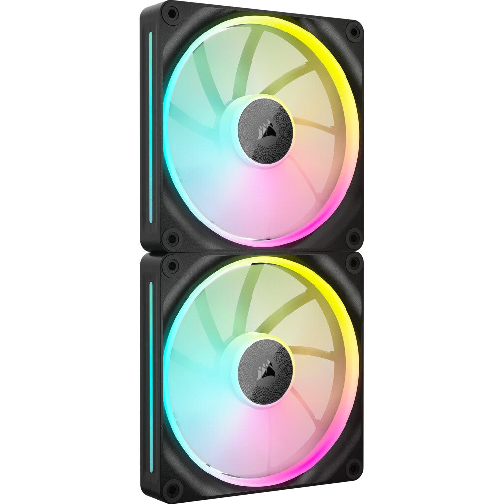 Corsair iCUE LINK LX120 RGB - Computer Case Fan in Black - 140mm (Pack of 2)