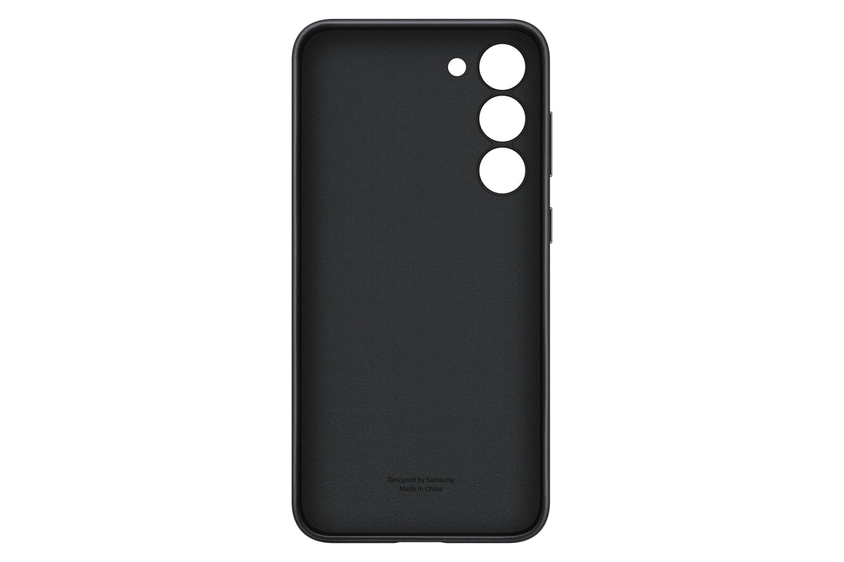 Samsung Leather Case for Galaxy S23+ in Black