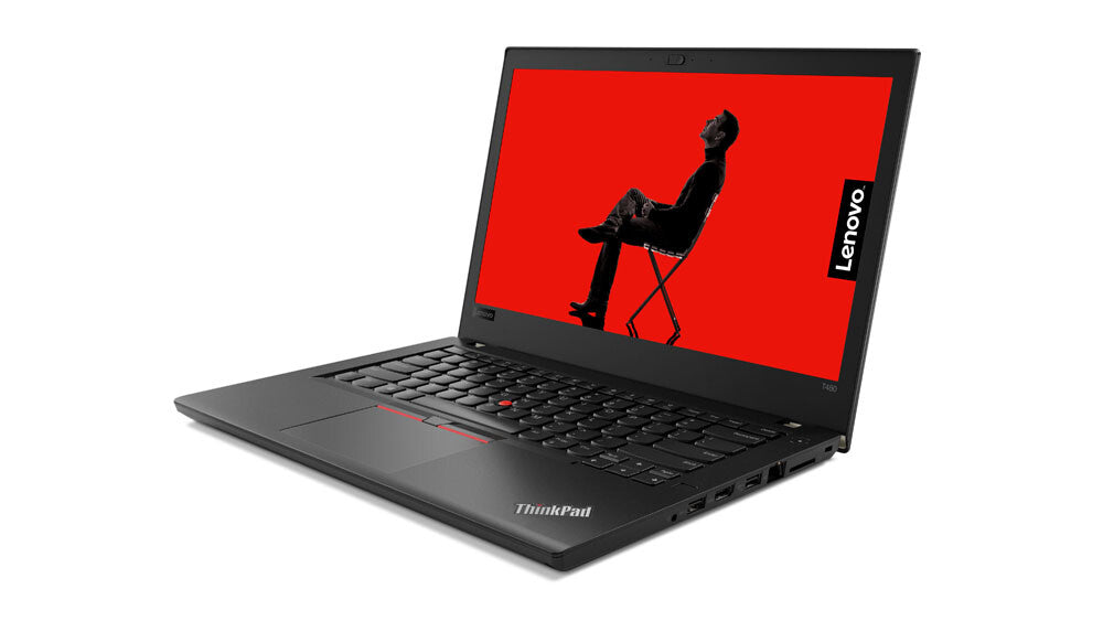 Lenovo ThinkPad T480 Laptop - 35.6 cm (14&quot;) - Intel® Core™ i7-8650U - 16 GB DDR4-SDRAM - 512 GB SSD - Wi-Fi 5 - Windows 10 Pro - Black - Refurbished