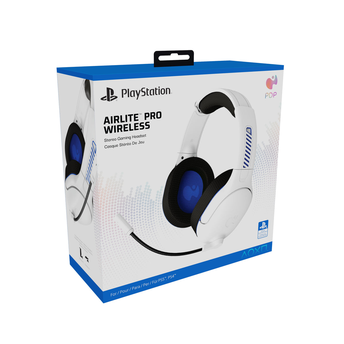 PDP AIRLITE Pro - Wireless Gaming Headset in Frost White