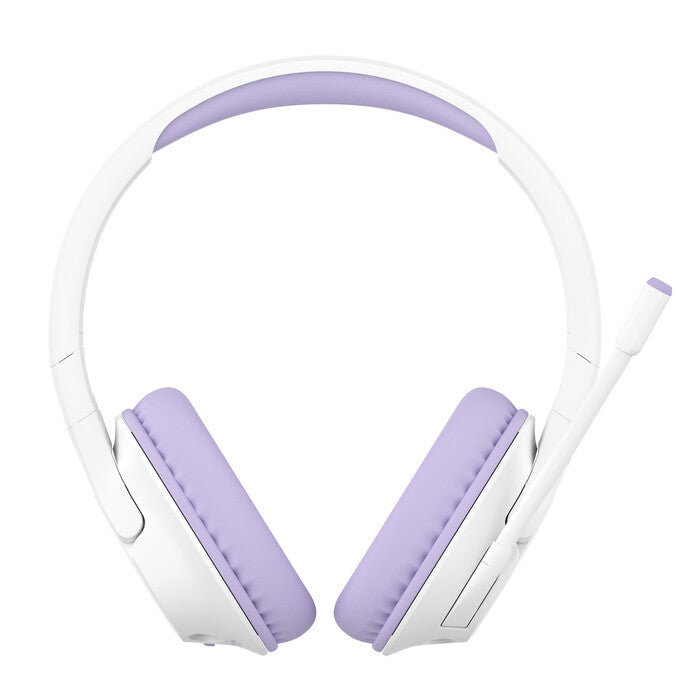 Belkin SoundForm Inspire - Wired &amp; Wireless Bluetooth Headset for Children in Lavender / White