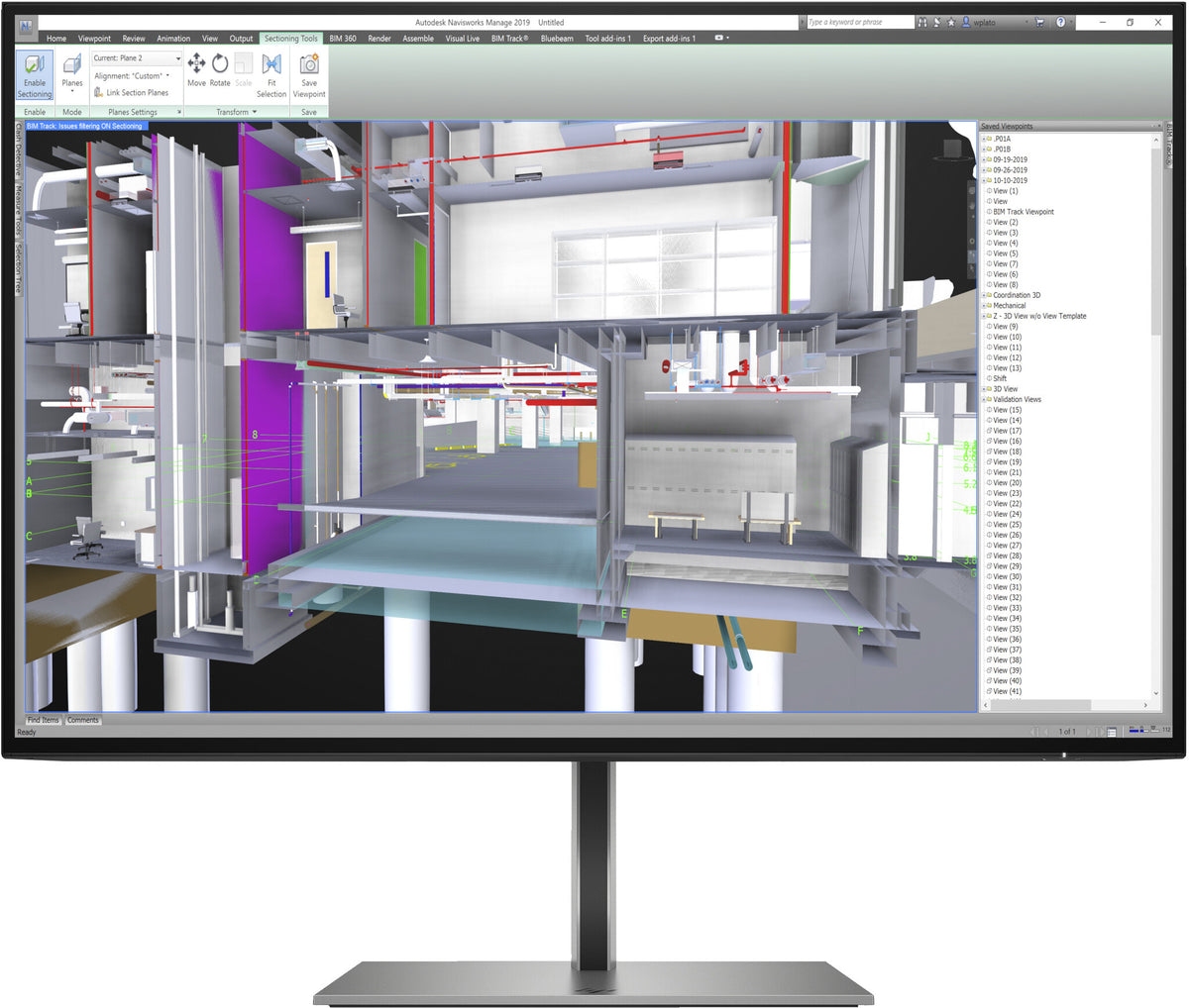 HP Z24u G3 - 61 cm (24&quot;) - 1920 x 1200 pixels LCD Monitor