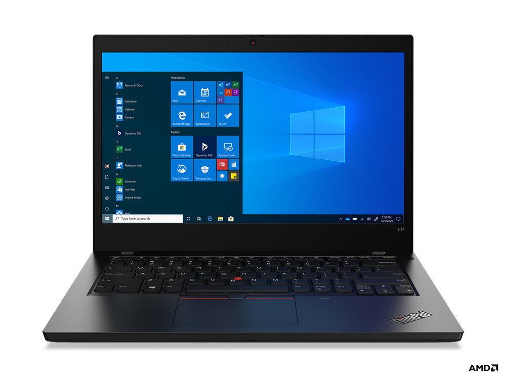 Lenovo ThinkPad L14 Laptop - 35.6 cm (14&quot;) - AMD Ryzen™ 3 PRO 4450U - 8 GB DDR4-SDRAM - 256 GB SSD - Windows 11 Pro - Black