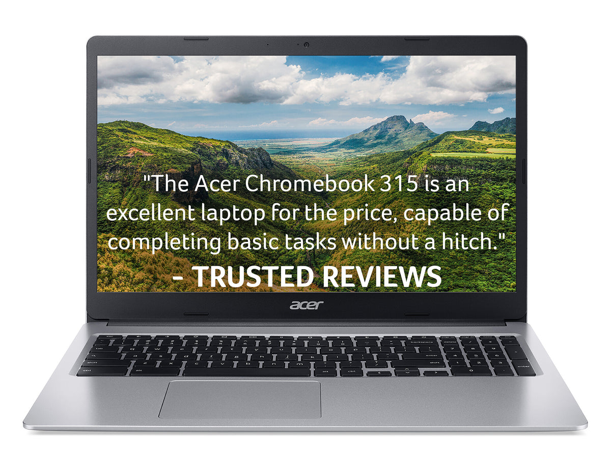 Acer Chromebook 315 - 39.6 cm (15.6&quot;) - Intel® Celeron® N4020 - 4 GB DDR4-SDRAM - 64 GB eMMC - Wi-Fi 5 - Chrome OS - Silver