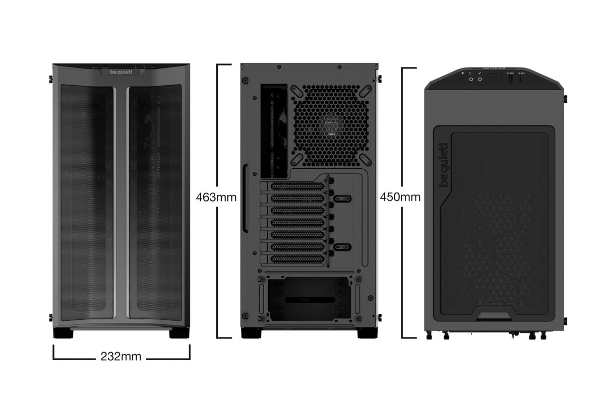 be quiet! PURE BASE 500 FX - ATX Mid Tower Case in Black