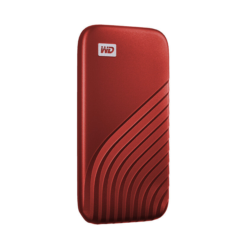 Western Digital My Passport - USB Type-C External SSD in Red - 2 TB