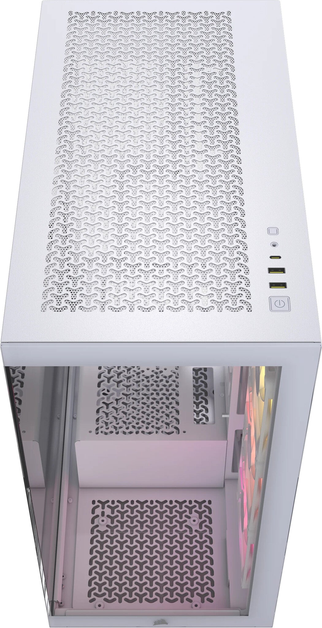 Corsair iCUE LINK 3500X RGB - EATX Mid Tower Case in White