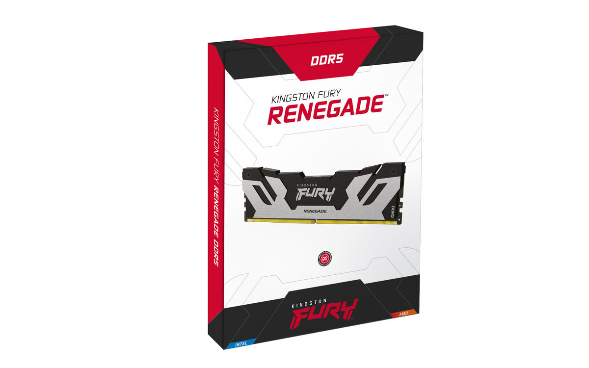 Kingston Technology FURY Renegade Silver - 16 GB 1 x 16 GB 6400MT/s DDR5 memory module