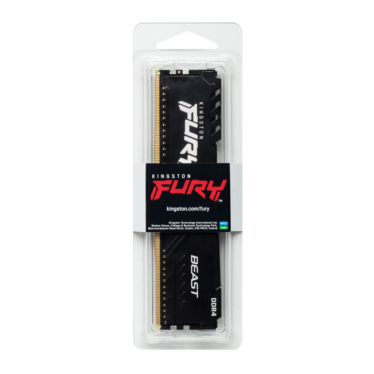 Kingston Technology FURY Beast - 32 GB 1 x 32 GB 3200MHz DDR4 memory module