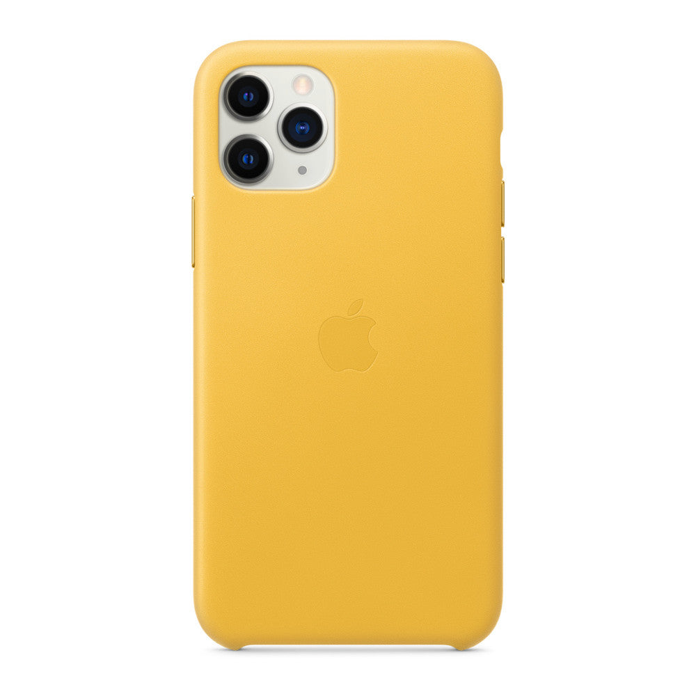 Apple iPhone 11 Pro Leather Case - Meyer Lemon