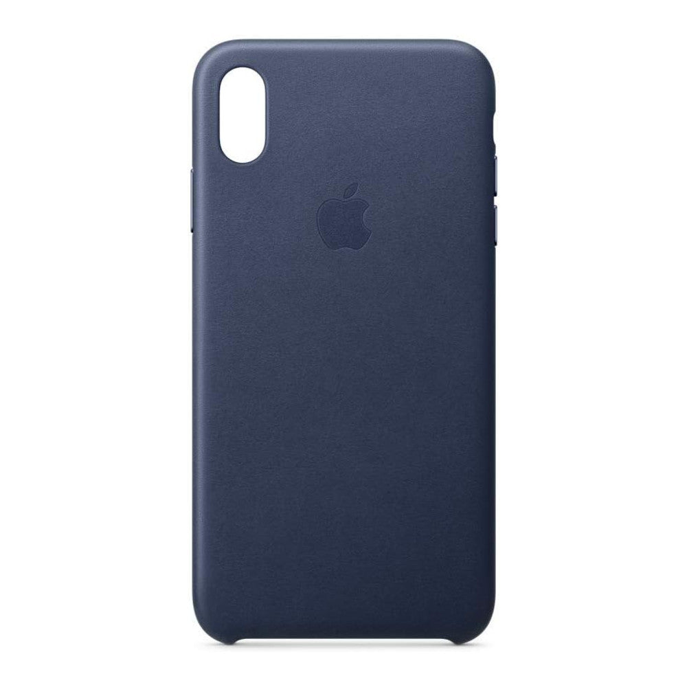 Apple iPhone XS Max Leather Case - Midnight Blue