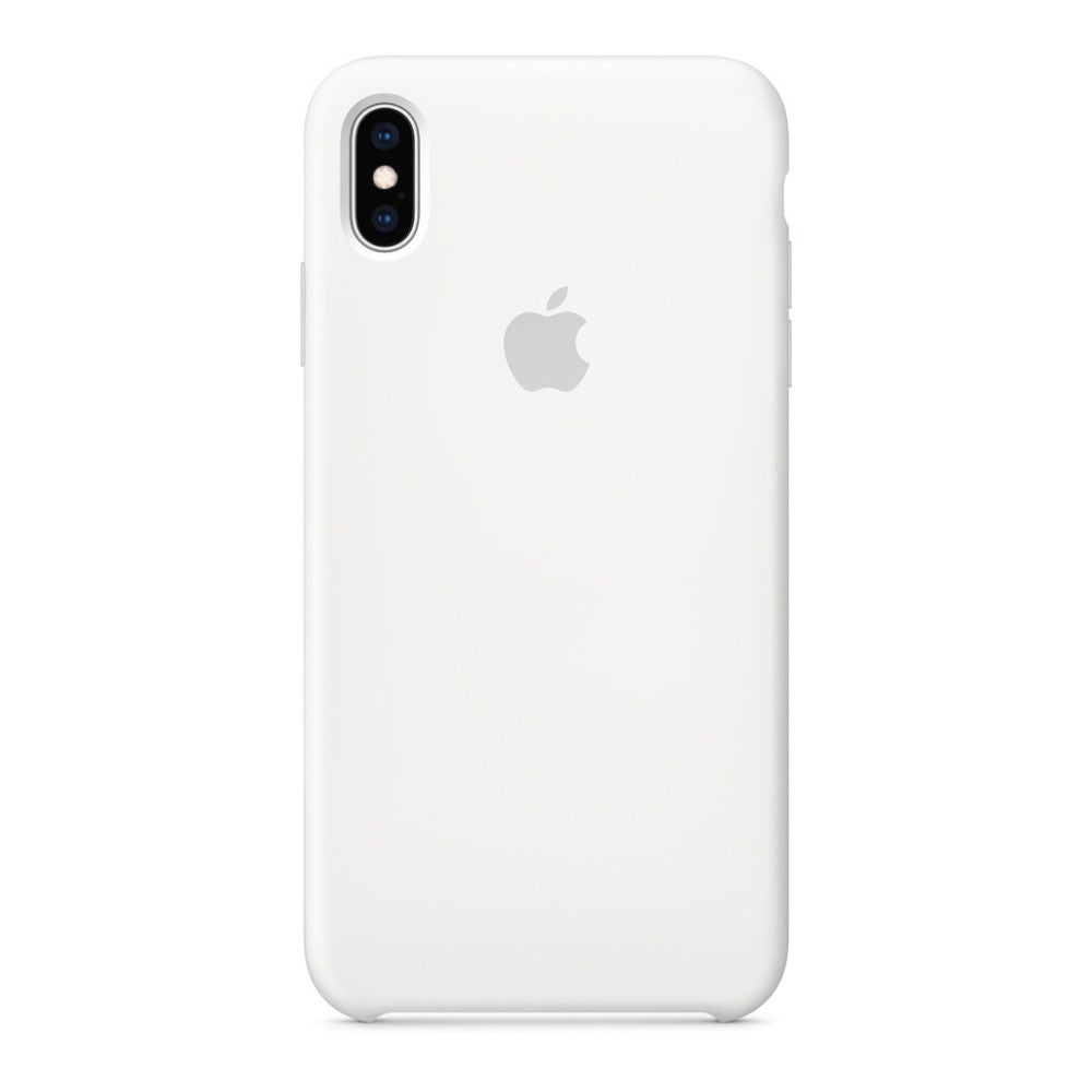 Apple iPhone XS Max Silicone Case - White