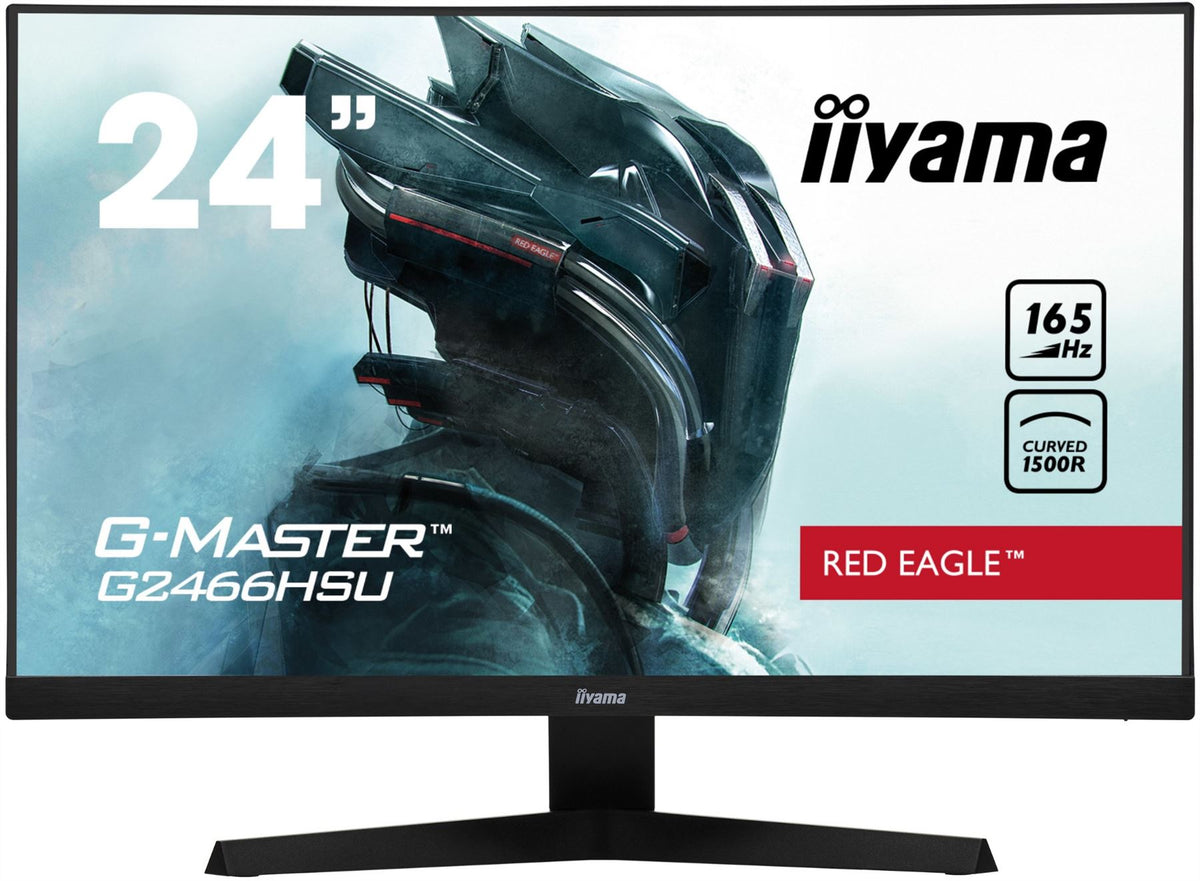 iiyama G-MASTER G2466HSU-B1 LED display 59.9 cm (23.6&quot;) 1920 x 1080 pixels Full HD Black Monitor