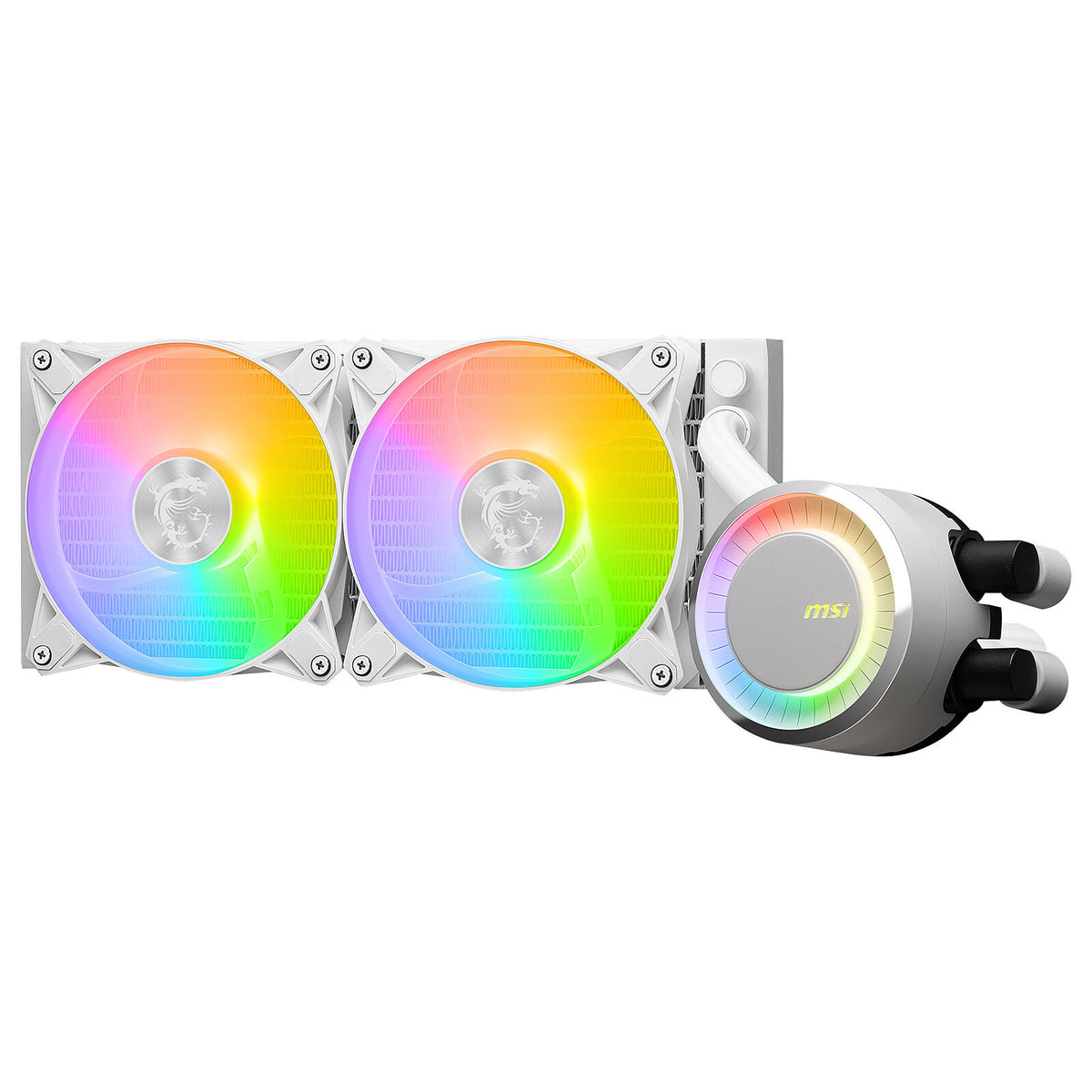 MSI MAG CORELIQUID E240 WHITE - Liquid Processor Cooler in White - 240mm