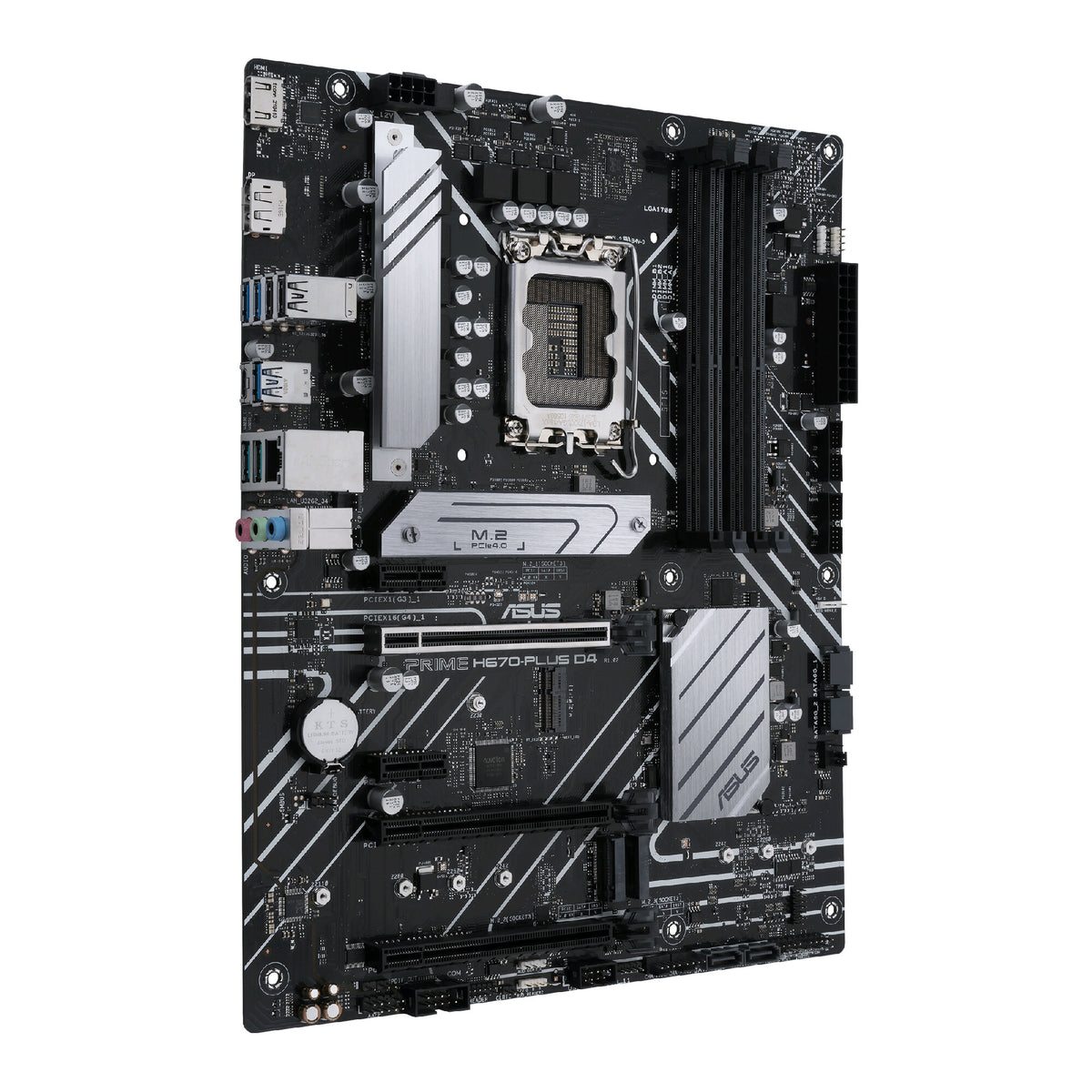 ASUS PRIME H670-PLUS D4 ATX motherboard - Intel H670 LGA 1700