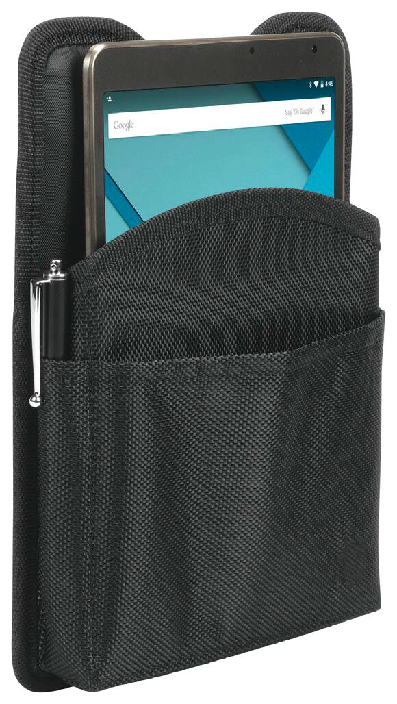 Mobilis Refuge Tablet holster with belt for 7&quot; Universal Tablet in Black