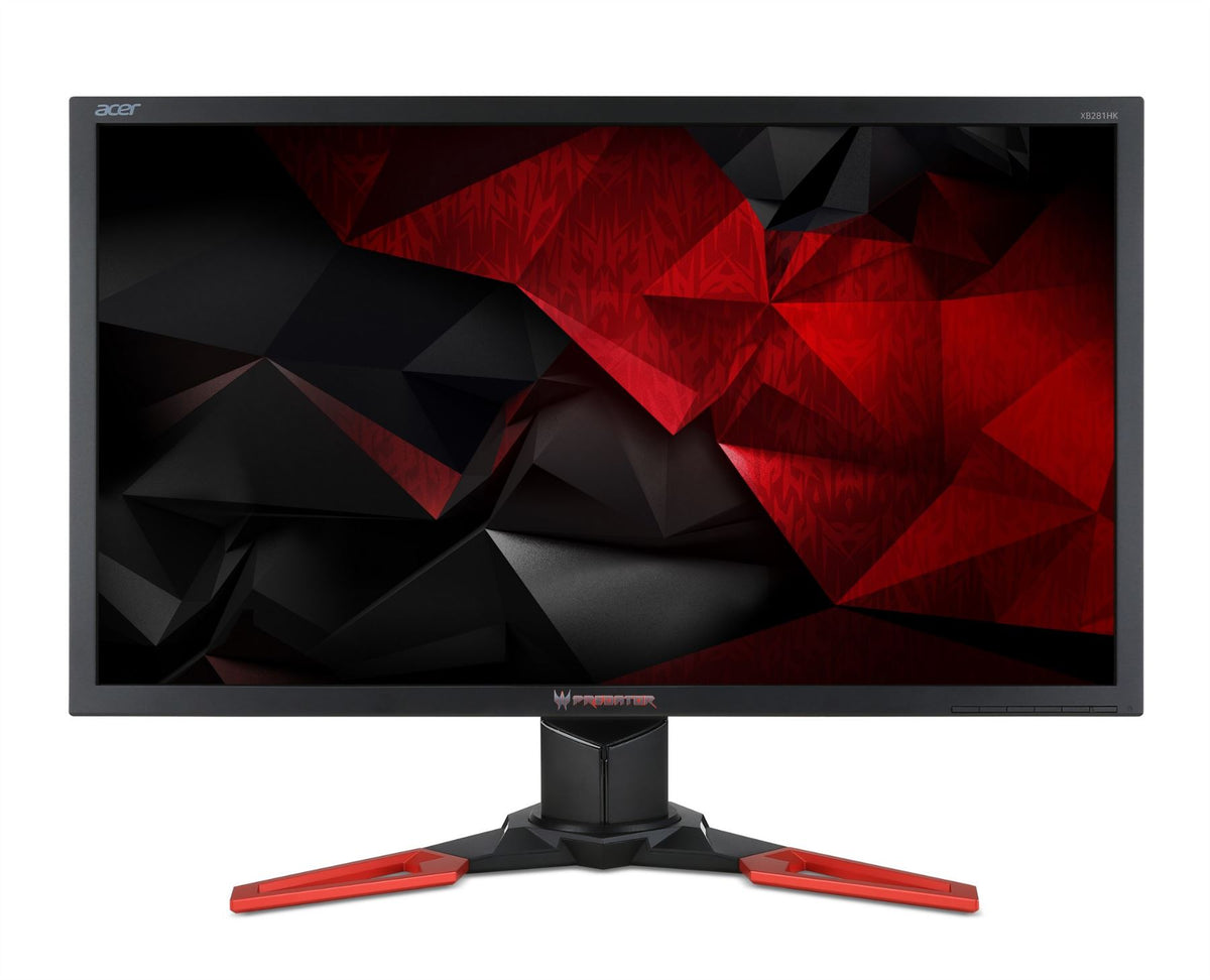 Acer XB Predator XB281HK 71.1 cm (28&quot;) 3840 x 2160 pixels LED Black, Red Monitor