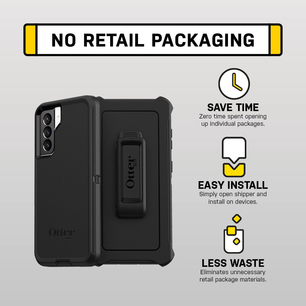 OtterBox Defender Series for Samsung Galaxy S21+ (5G) in Black - No Packaging