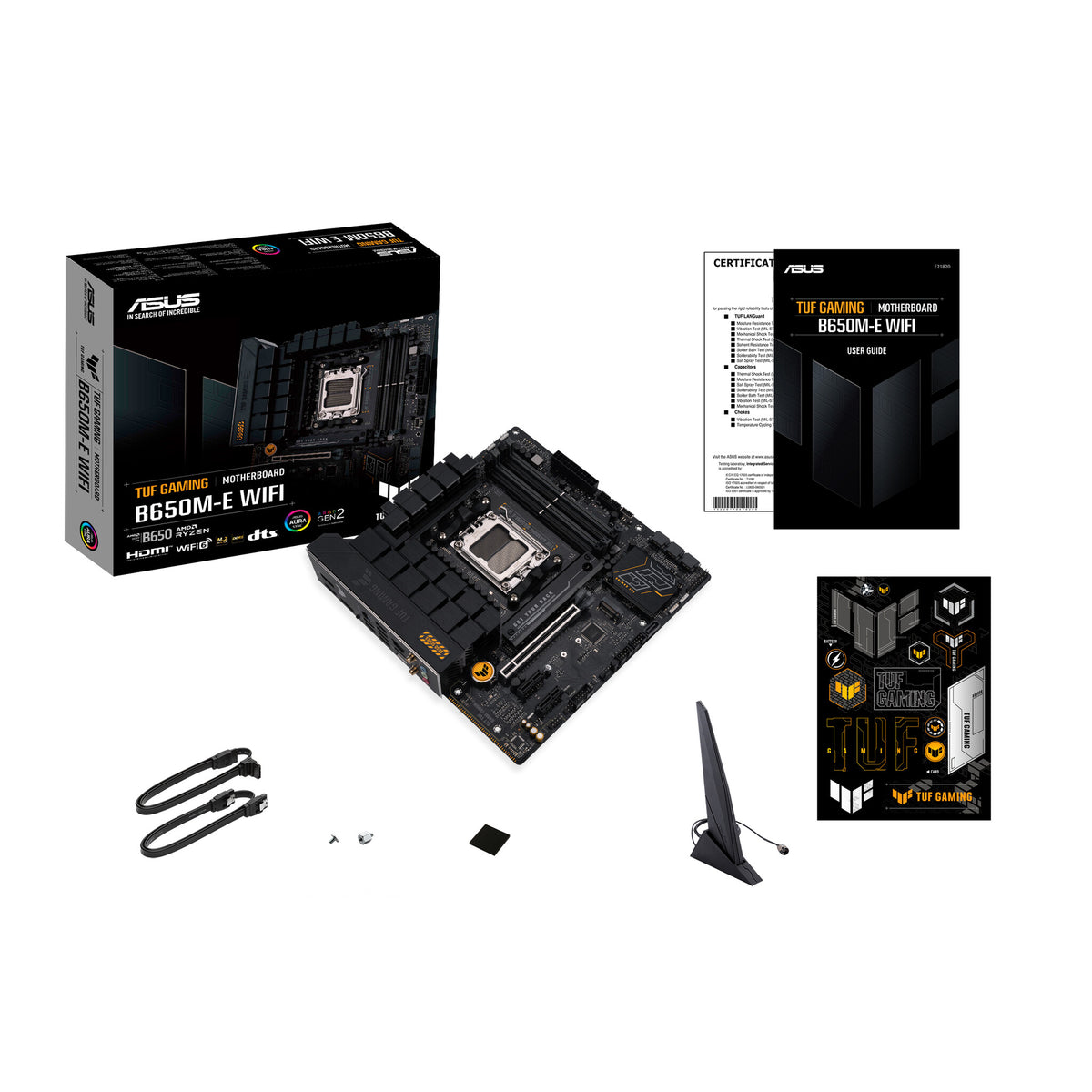 ASUS TUF GAMING B650M-E WIFI micro ATX motherboard - AMD B650 Socket AM5