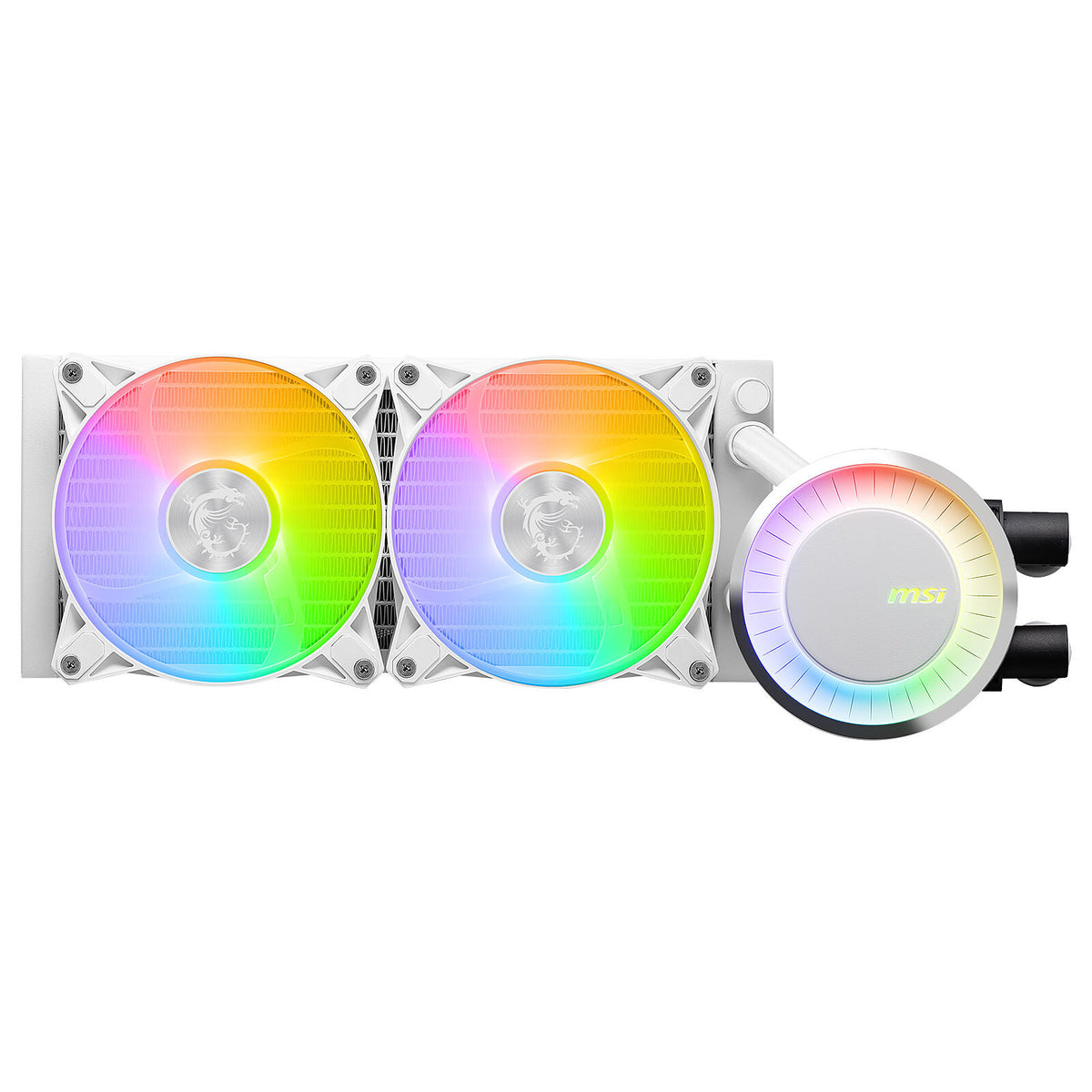 MSI MAG CORELIQUID E240 WHITE - Liquid Processor Cooler in White - 240mm