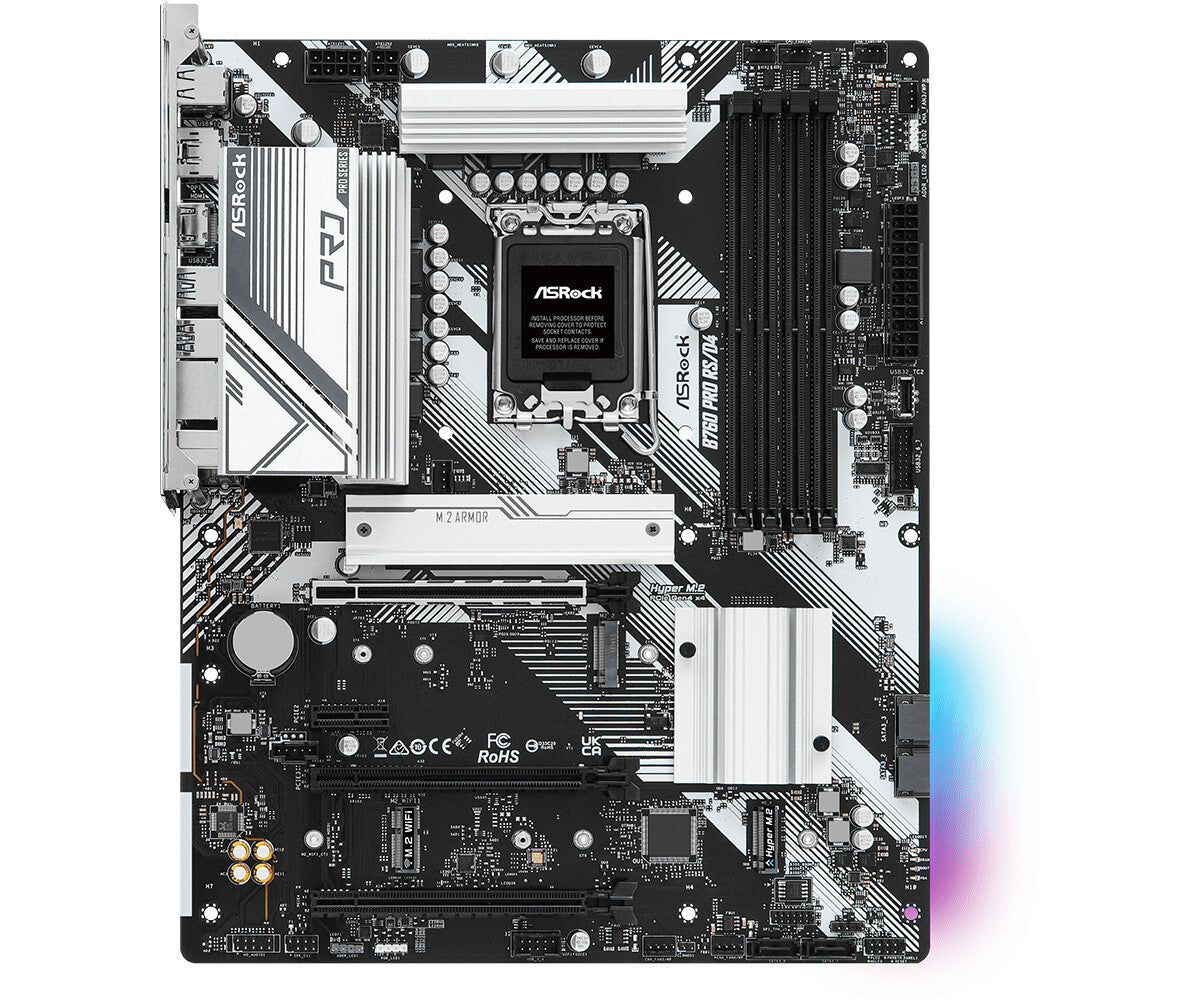 Asrock B760 Pro RS/D4 ATX motherboard - Intel B760 LGA 1700