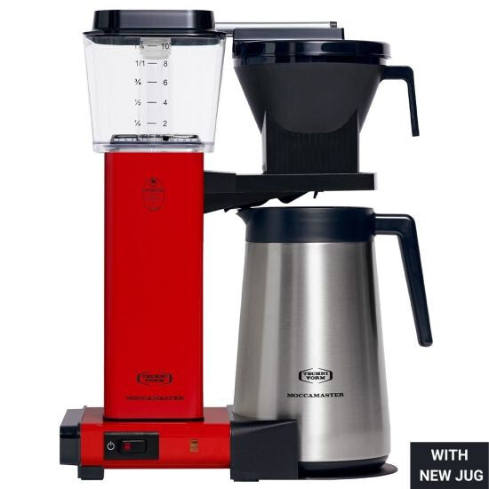 Moccamaster KBGT - 1.25 Litre Fully-auto Drip coffee maker in Red