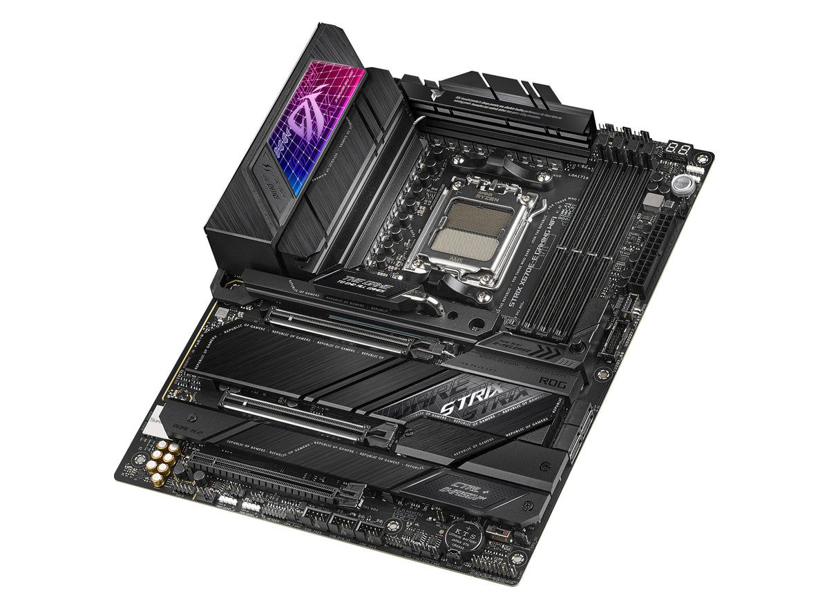 ASUS ROG STRIX X670E-E GAMING WIFI ATX motherboard - AMD X670 Socket AM5