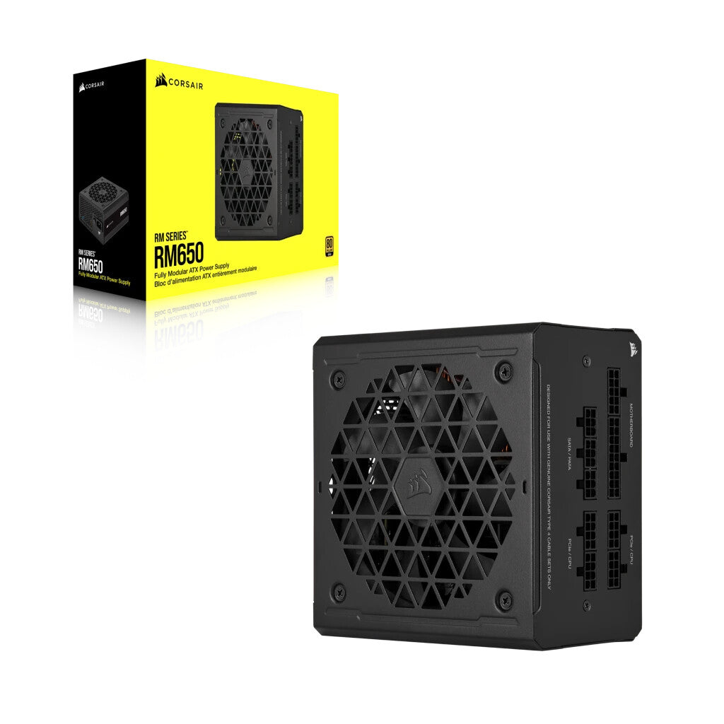 Corsair RM650 - 650W 80+ Gold Fully Modular Power Supply Unit