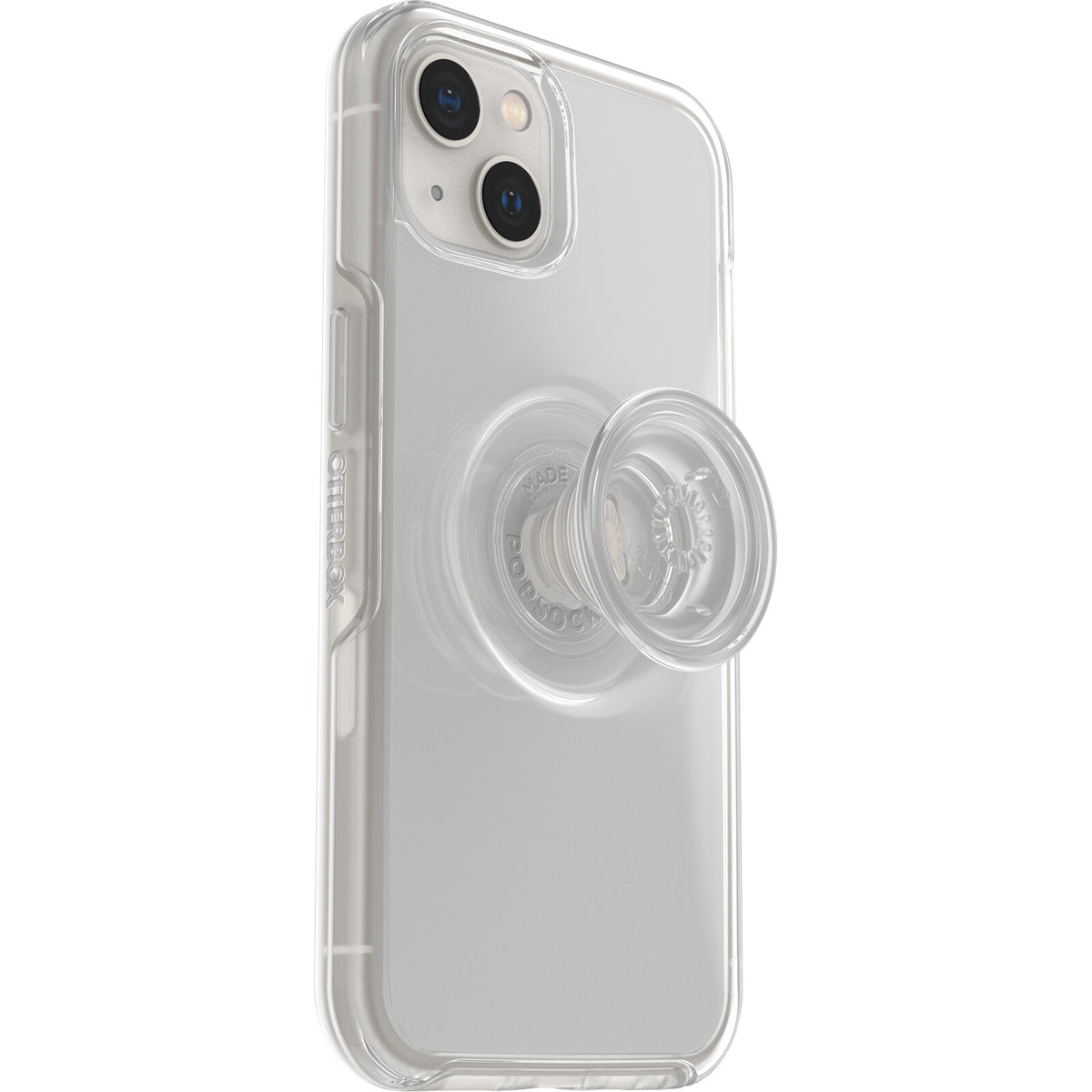 OtterBox Otter+Pop Case for iPhone 13 with PopSockets PopGrip in Clear