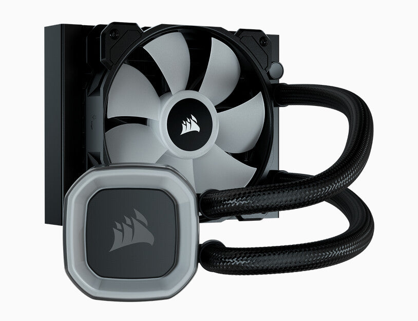 Corsair H55 RGB - All-in-one Liquid Processor Cooler in Black - 120mm