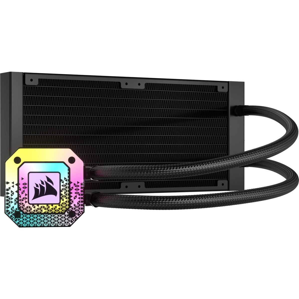 Corsair iCUE H100i ELITE LCD - All-in-one Liquid Processor Cooler in Black - 240mm